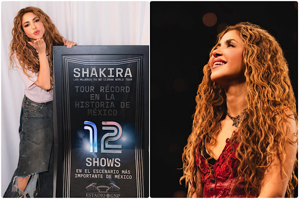 SHAKIRA CONFIRMA UNA NUEVA FECHA EN LA CIUDAD DE MÉXICO