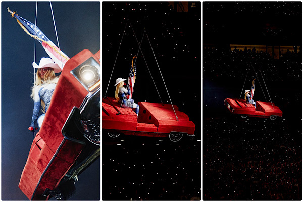 BEYONCE SUFRE SUSTO DURANTE SU CONCIERTO EN HOUSTON