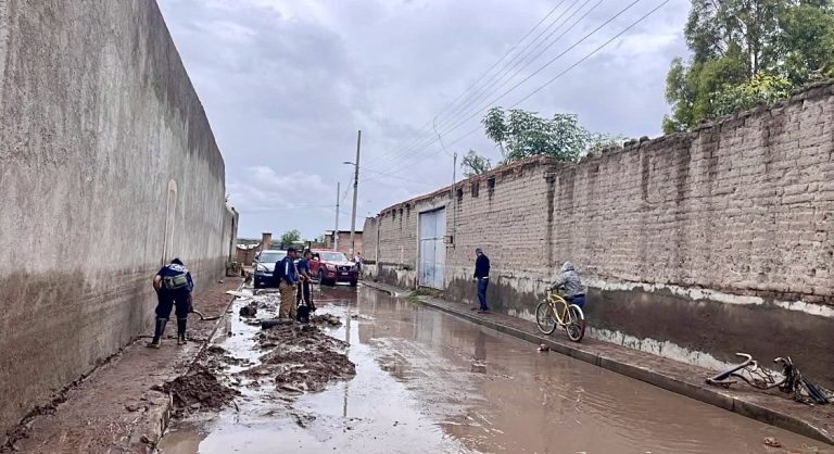 Afectan lluvias 18 municipios del estado