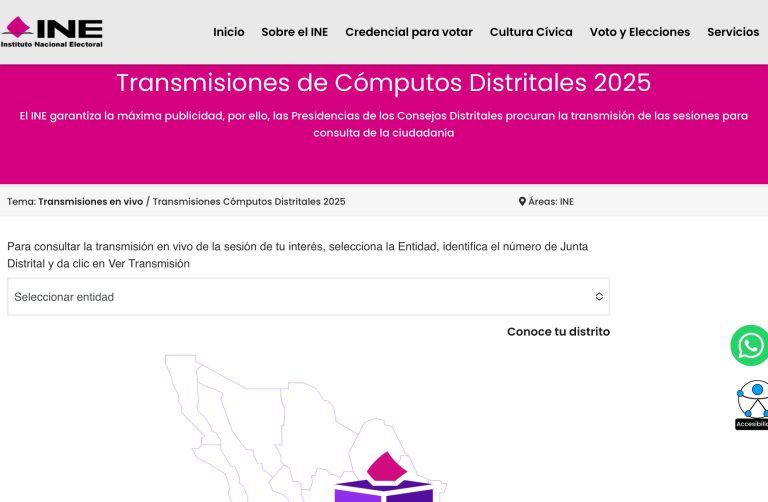Inicia transmisión en vivo de cómputos de elección judicial