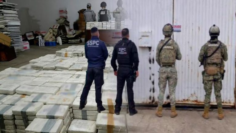 Incautan más de una tonelada cocaína y un taller clandestino en Chiapas y BC