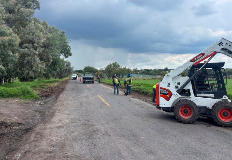 Fortalece SOP infraestructura carretera en 9 municipios del estado