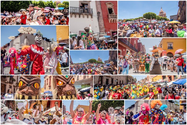 Llegó el día más loco a San Miguel de Allende: «Convite de Locos 2025»