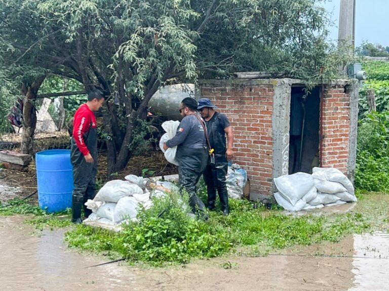 Activan contingencia por lluvias en San Miguel de Allende