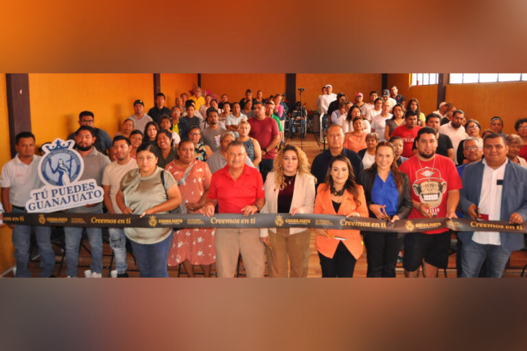 Tú Puedes Guanajuato y el municipio de Villagrán impulsarán al corazón productivo del estado