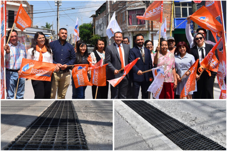 Refuerza Jumapac infraestructura pluvial de Cortazar en beneficio a más de 5600 habitantes