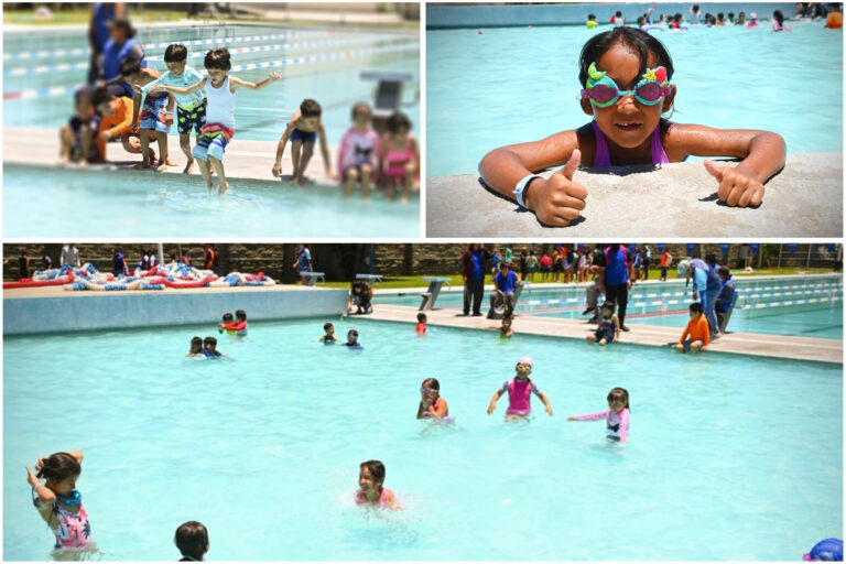 Viernes acuáticos llenan de diversión el curso de verano Comudaj 2025