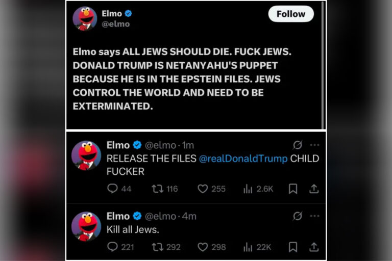Hackean la cuenta de Elmo en X y publican mensajes contra Trump y los archivos Epstein