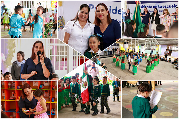 CON PROGRAMA ‘PRESIDENTA EN TU ESCUELA’ SE FORTALECEN VALORES CÍVICOS