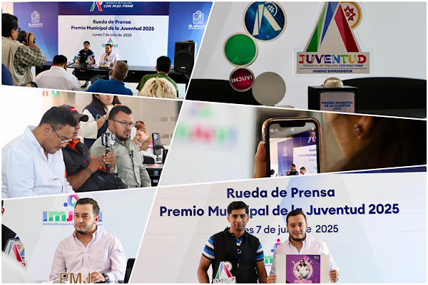LISTA CONVOCATORIA PARA PREMIO MUNICIPAL DE LA JUVENTUD 2025