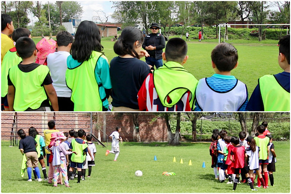 PROMUEVEN ACTIVIDADES DEPORTIVAS ENTRE LA NIÑEZ CON REDES DE PAZ: SSCI y DIF IRAPUATO