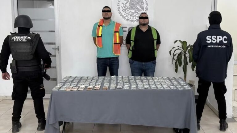 Detienen a 6 integrantes del Cártel del Noreste con armamento y droga; uno es buscado por EU