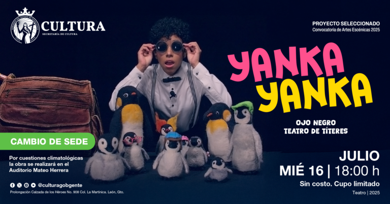 “Yanka Yanka” llega al Auditorio Mateo Herrera para encantar a niñas y niños