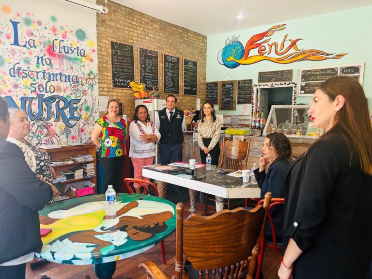 Comitiva del Gobierno de la Gente realiza gira de trabajo en Chicago