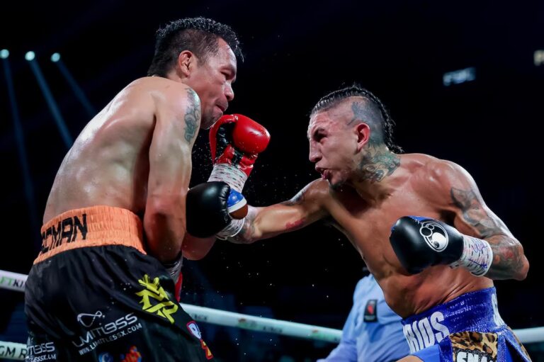 Pacquiao empata con Barrios por decisión de jueces