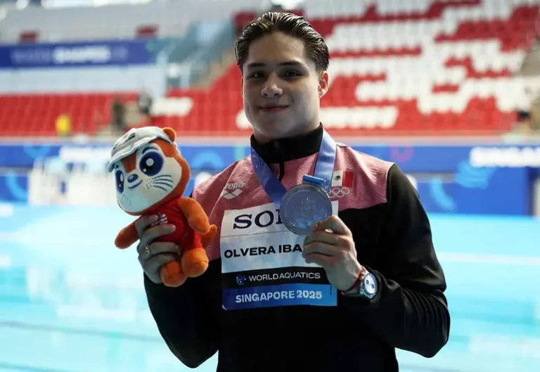 Osmar Olvera suma otra plata en el Campeonato Mundial