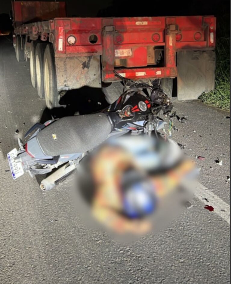 Muere motociclista en accidente en Comonfort
