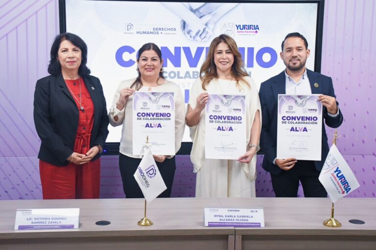 Implementan Yuriria y PRODHEG protocolo ALVA