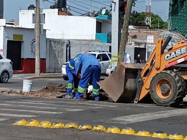 Detectan 22 socavones en Irapuato; trabajos avanzan en bulevar Arandas y otras zonas