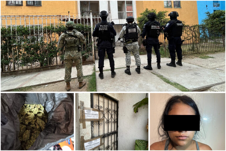 Cateo en León: detienen a “La Flaca” y un menor; aseguran droga y dinero en efectivo