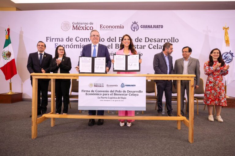 Firman Convenio del Polo de Desarrollo Económico para el Bienestar