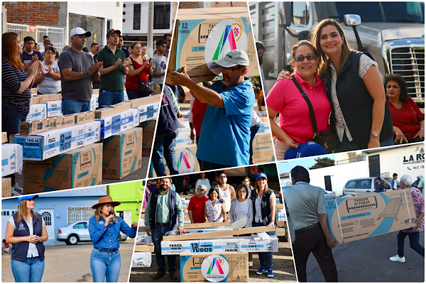 ENTREGAN CALENTADORES SOLARES A FAMILIAS DE IRAPUATO