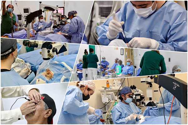 Personal institucional de UMAA No. 55 de León del IMSS Guanajuato ha beneficiado a 465 pacientes en dos Jornadas de Cirugía de Catarata en 2025