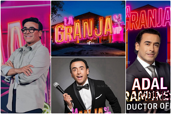 ADAL RAMONES SERÁ EL CONDUCTOR DE LA GRANJA VIP, EL NUEVO REALITY DE TV AZTECA