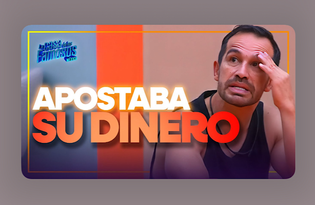 EL GUANA REVELA EN LA CASA DE LOS FAMOSOS SU ADICCIÓN A LAS APUESTAS: PERDIÓ CASI 100 MIL PESOS