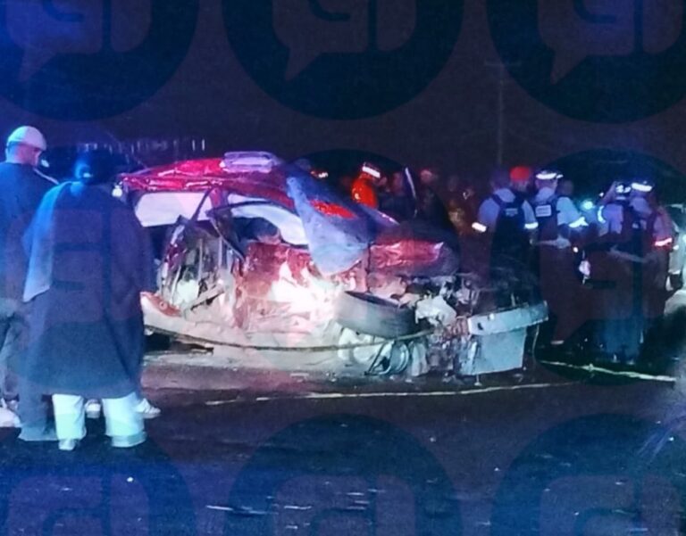 Choque entre dos camionetas deja un muerto y 8 lesionados en la Irapuato-Cuerámaro