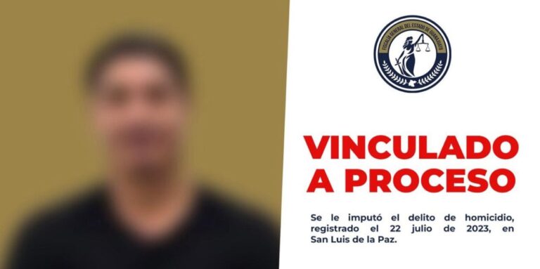 Vinculan a proceso a hombre por doble homicidio en San Luis de La Paz; fue detenido en EU