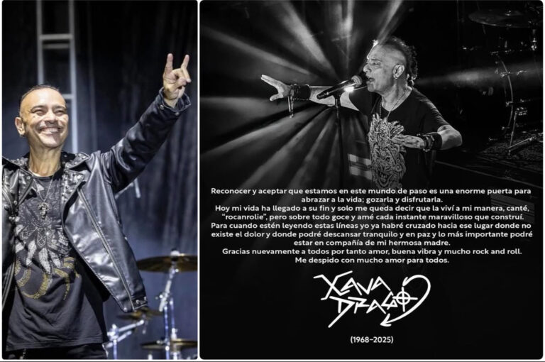 MUERE XAVO DRAGO, VOCALISTA DE CODA; CONTINÚA EL HOMENAJE PREVISTO PARA ÉL