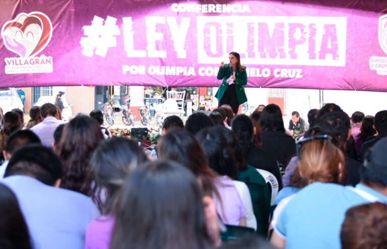 Olimpia Coral y Cinthia Teniente unen fuerzas por mujeres de Villagrán