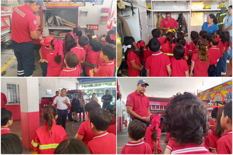 GRAN EXPERIENCIA DE ESTUDIANTES EN VISITA GUIADA A ESTACIÓN DE BOMBEROS DE IRAPUATO