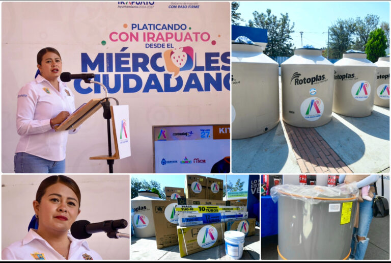 CONTINÚAN APOYOS EN IRAPUATO A TRAVÉS DE PROGRAMAS SUBSIDIADOS