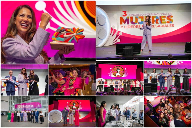 Inauguran 3er Congreso Internacional de Mujeres y Líderes Empresariales.