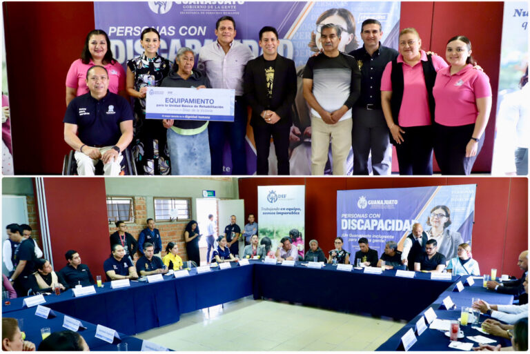 SDH Y DIF ESTATAL EQUIPAN A CENTROS DE REHABILITACIÓN