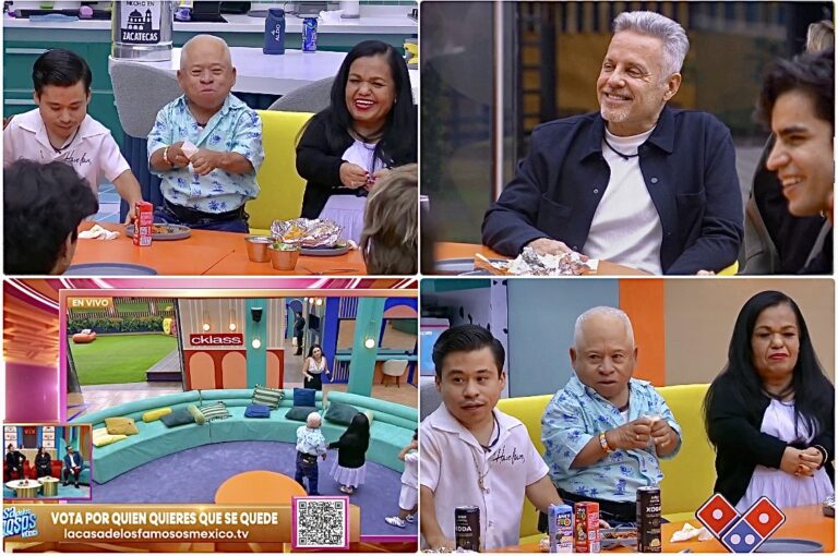 ABELITO SE REENCUENTRA CON SUS PAPÁS DENTRO DE LA CASA DE LOS FAMOSOS MÉXICO