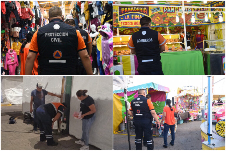 PROTECCIÓN CIVIL DE IRAPUATO INSPECCIONA INSTALACIONES DE LA FERIA DEL ALFEÑIQUE 2025
