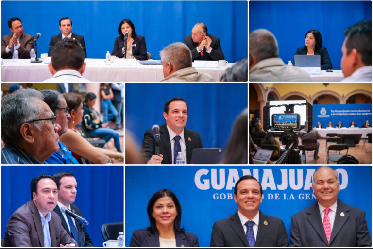 SUMAN EL GOBIERNO DE LA GENTE Y MUNICIPIOS ESFUERZOS INTERINSTITUCIONALES EN DEFENSA DE LAS MUJERES GUANAJUATENSES