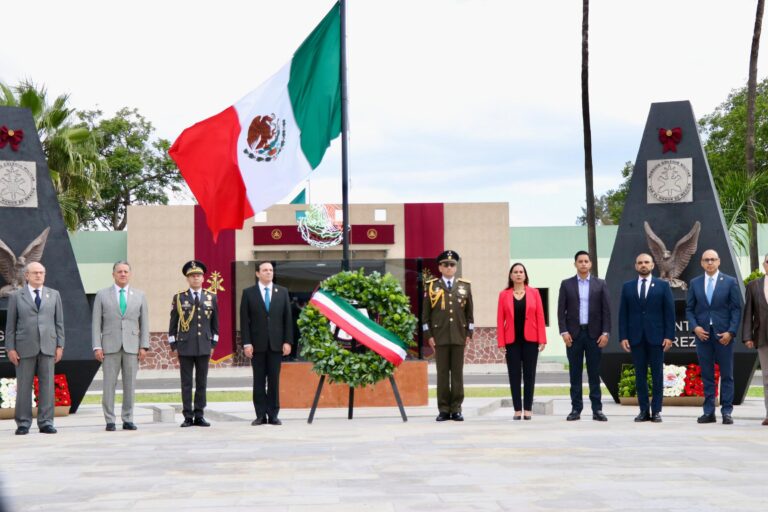 Conmemoran el 178 aniversario de la gesta heroica de Chapultepec