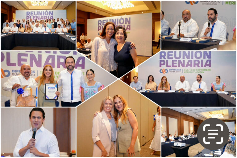 Diputados locales del PAN Guanajuato celebran Reunión Plenaria en Mérida junto a legisladores de Yucatán