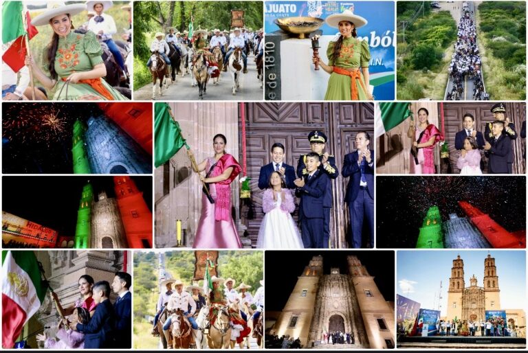 Da Gobernadora el tradicional Grito de la Independencia, en Dolores Hidalgo.