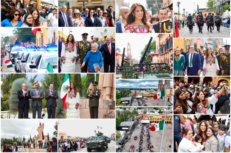 Guanajuato celebra el 215 Aniversario de la Independencia con desfile cívico-militar en Dolores Hidalgo