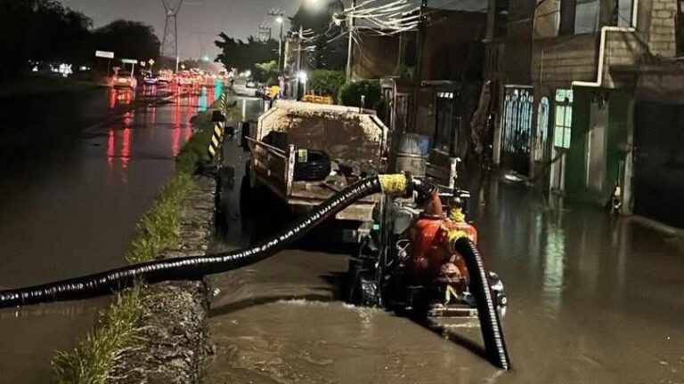 Rayos, inundaciones y pérdidas en Celaya por lluvias