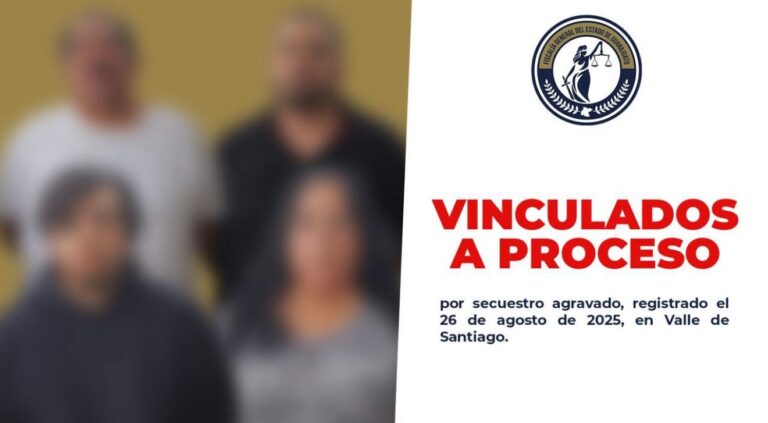 FGE rescata a víctima de secuestro y desarticula célula criminal en Salamanca