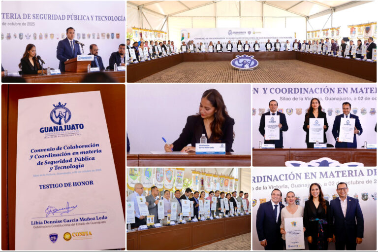 Guanajuato, primer estado con red tecnológica de seguridad conectada en sus 46 municipios
