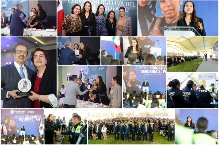 Anuncia Gobernadora de la Gente Apoyos Educativos para elementos de la Secretaría de Seguridad y Paz y sus hijas e hijos