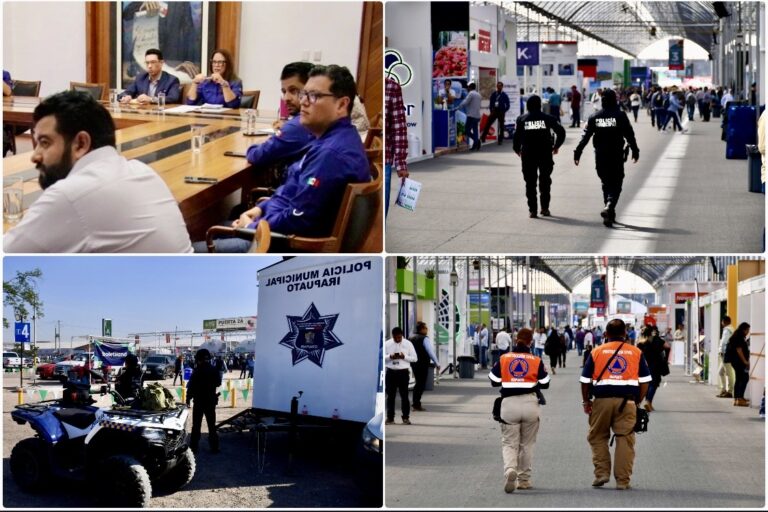 SSC IRAPUATO Y ORGANIZADORES DE EXPO AGROALIMENTARIA 2025, ALISTAN OPERATIVO DE SEGURIDAD