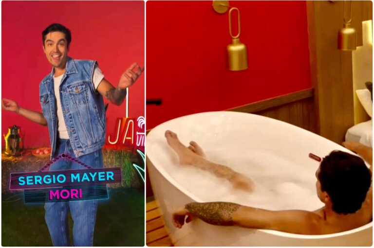 SERGIO MAYER MORI PROTAGONIZA DESCUIDO: SE MUESTRA DESNUDO EN LA GRANJA VIP